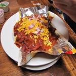 Somewhere, buried beneath the glop are the Fritos in this Frito Pie. Deep-fried fun flourishes at State Fair