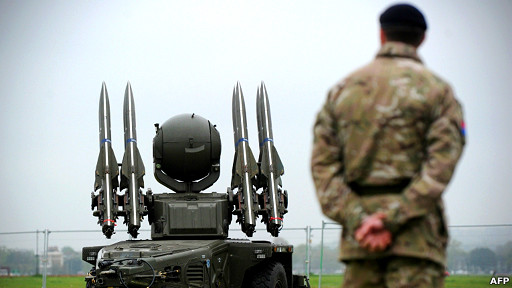 倫敦奧運確認六個導彈部署地點