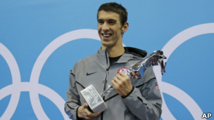 菲爾普斯22枚奧運(yùn)獎牌完美謝幕