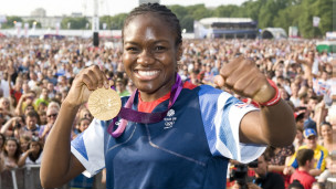 英國利茲舉行盛大奧運(yùn)慶功會