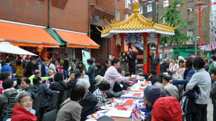 英女王鉆禧 倫敦華埠同慶祝