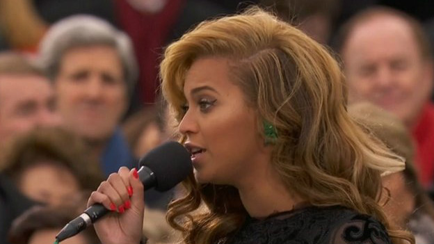 奧巴馬就職 碧昂斯假唱?