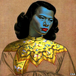 《中國女孩》倫敦拍賣 成交價近百萬鎊