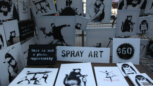 班克西紐約街頭“賤賣”原作