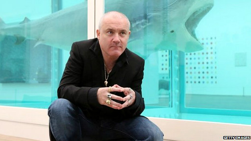 英國著名藝術(shù)家達明恩•赫斯特將出自傳