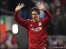 Torres upbeat over Liverpool form 托雷斯帶領利物浦強勢進軍