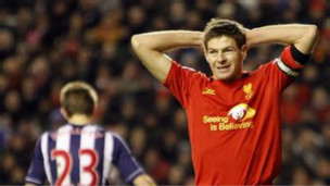 紅軍不敵西布羅姆 羅杰斯稱(chēng)為挫敗