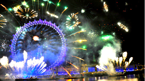 留學(xué)日記:無與倫比的倫敦跨年煙火