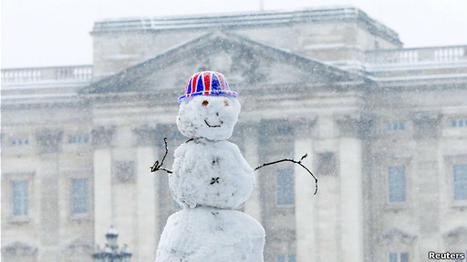 留學(xué)日記:倫敦雪記