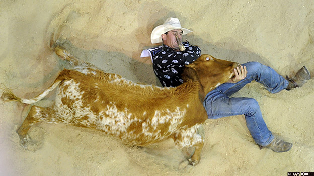 To take the bull by the horns 勇敢果斷面對困難