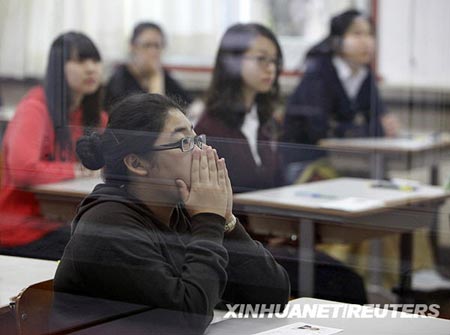 韓國(guó)高考也“瘋狂”