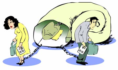 社會(huì)新現(xiàn)象：“蝸婚”離婚不分家
