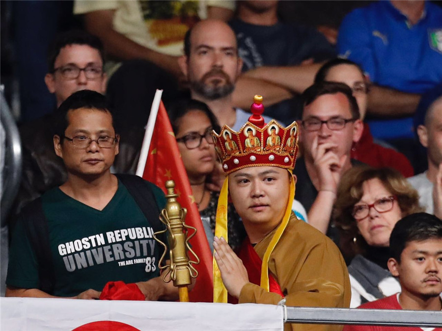 唐僧、韭黃……你們都來看奧運(yùn)會(huì)了（組圖）