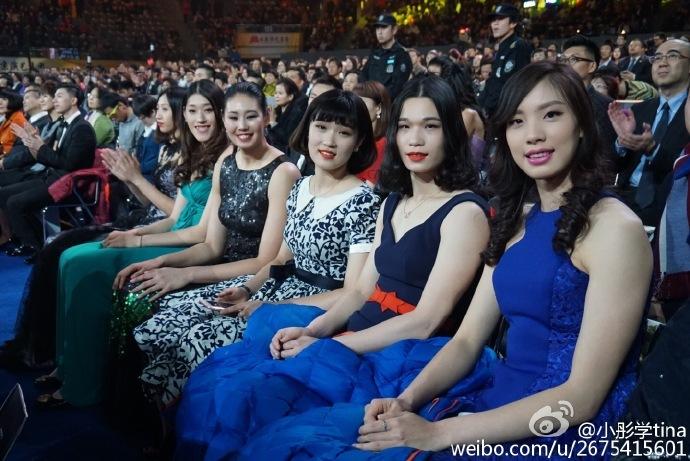 化了妝的女排妹子長這樣 美得不敢認(rèn)（組圖）