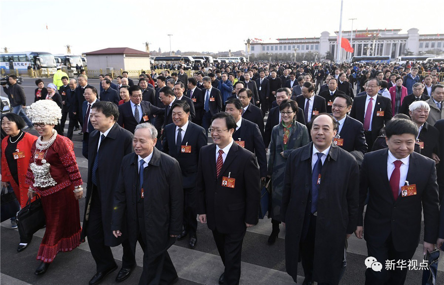 人大開幕，新華社攝影記者帶您回顧那些精彩瞬間