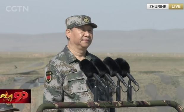 建軍90周年閱兵：聽黨指揮，能打勝仗，作風(fēng)優(yōu)良