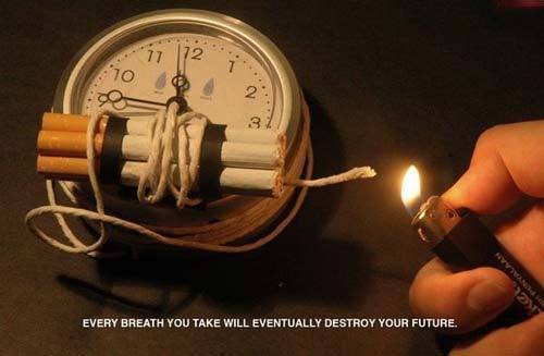 煙草致命如水火無情，控?zé)熉募s可挽救生命