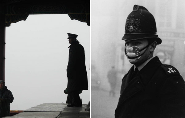 霧霾來襲：彼時(shí)的倫敦，今日之中國（多圖）