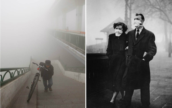 霧霾來襲：彼時的倫敦，今日之中國（多圖）