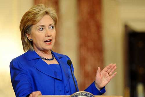 希拉里談弱點(diǎn):難以拒絕帥哥