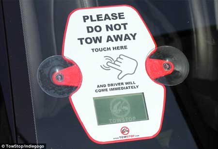 跟罰單說再見？智能貼紙短信提醒車主移車