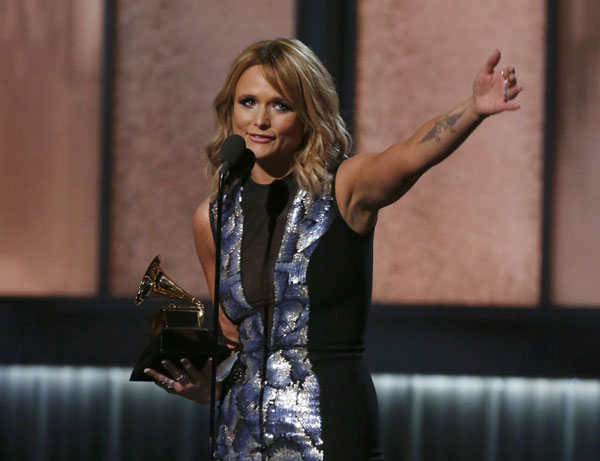 第57屆格萊美頒獎(jiǎng)典禮現(xiàn)場(chǎng)（組圖）