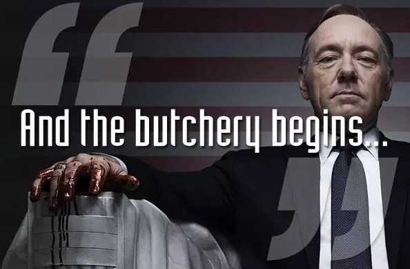 紙牌屋語錄：一個(gè)野心家的上位指南