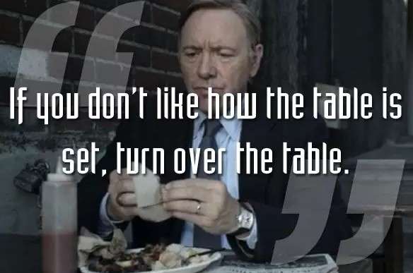 紙牌屋語錄：一個(gè)野心家的上位指南