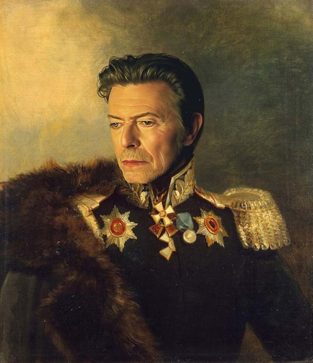 當(dāng)代明星走進(jìn)古典油畫(huà)