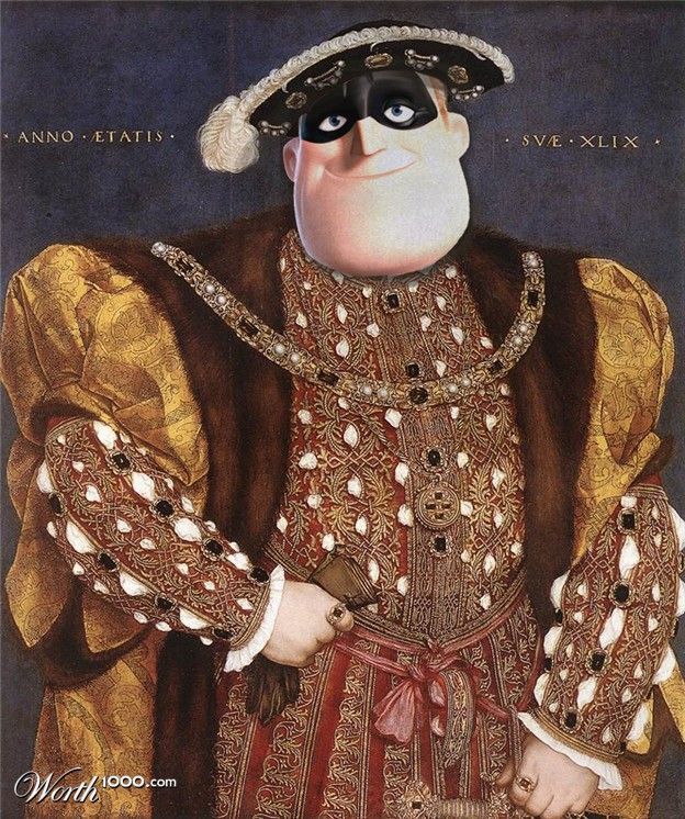 當(dāng)名畫遇上超級(jí)英雄