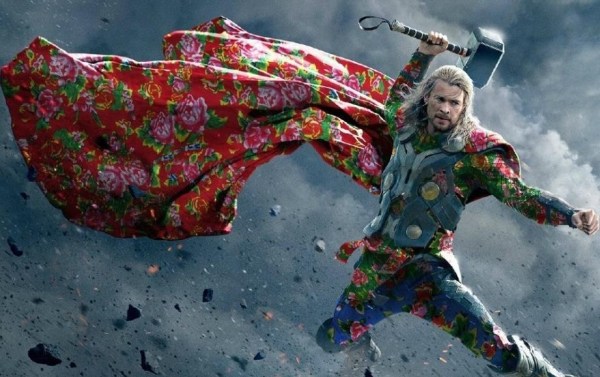 《復聯(lián)2》英雄穿東北花棉襖