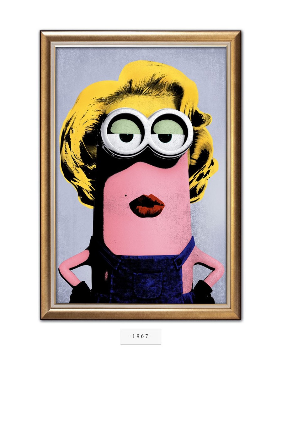 超創(chuàng)意！小黃人推出藝術海報