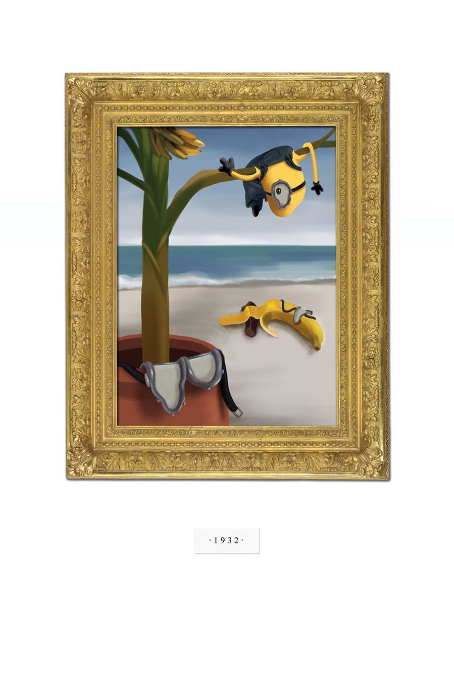 超創(chuàng)意！小黃人推出藝術(shù)海報