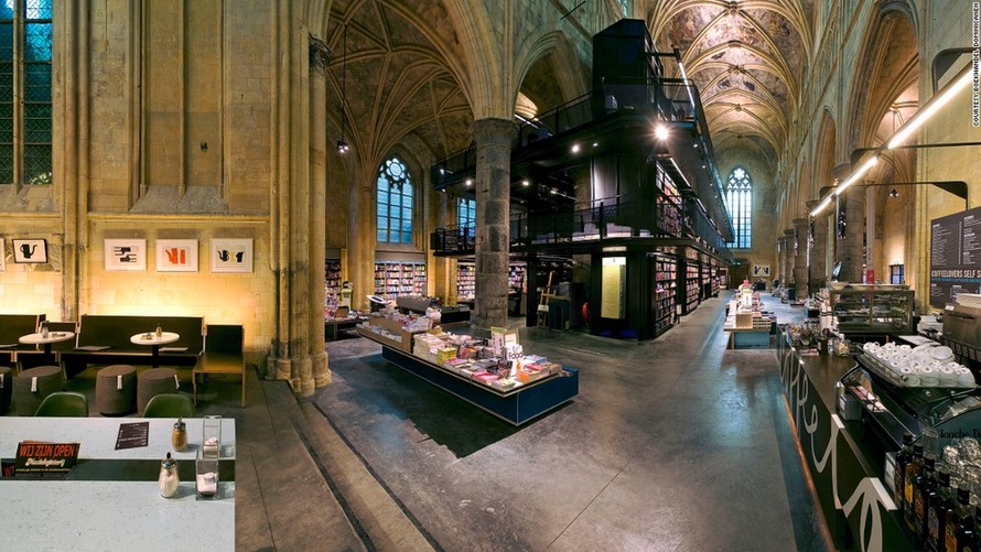 CNN評(píng)全球最酷18家書(shū)店