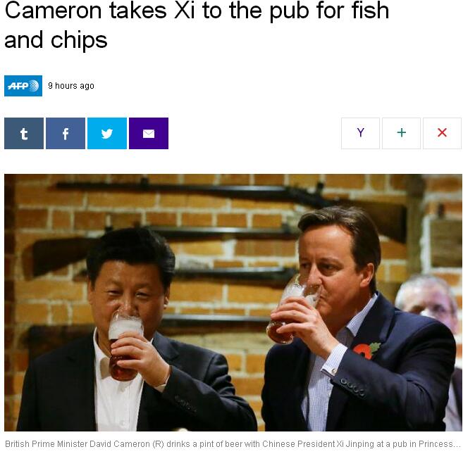 習(xí)大大訪英 外媒怎么看(雙語)