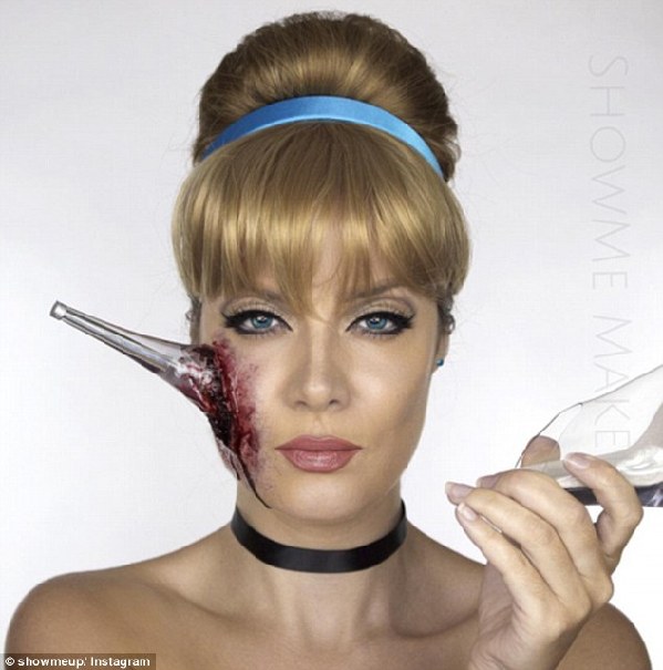 萬圣節(jié)來襲:化妝師讓迪士尼公主變身恐怖主角