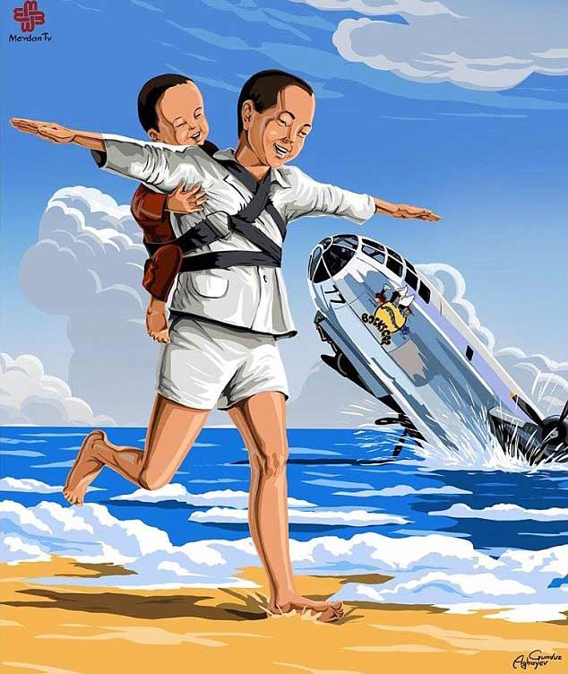 用畫筆怒斥戰(zhàn)火:還孩子本該有的童年