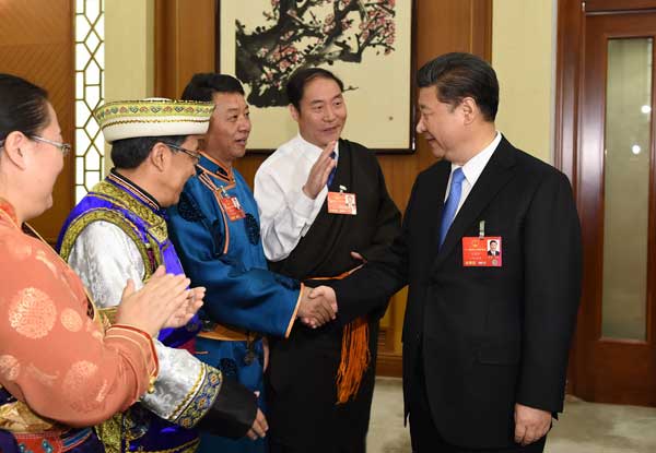 習(xí)近平2016兩會(huì)談經(jīng)濟(jì)