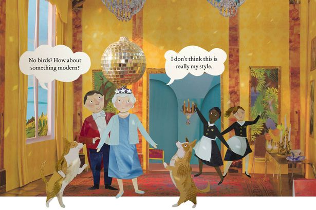 英國(guó)女王化身兒童繪本卡通人物萌萌噠(組圖)