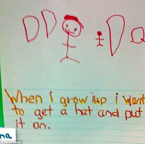 盤點(diǎn)孩子們那些有趣的人生目標(biāo)(組圖)