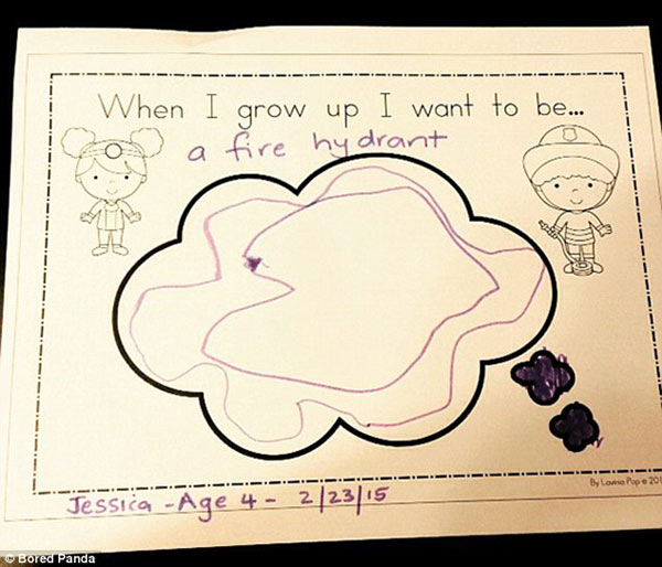 盤點(diǎn)孩子們那些有趣的人生目標(biāo)(組圖)