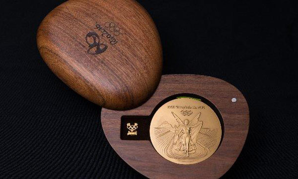 快來圍觀:里約奧運會獎牌(圖)