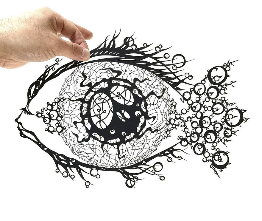 驚嘆！精妙絕倫的剪紙藝術(shù)（組圖）