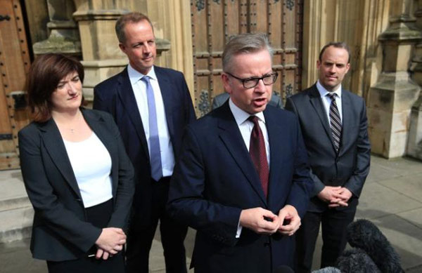 兩名女性進(jìn)行黨魁角逐 英國將迎來第二位女首相