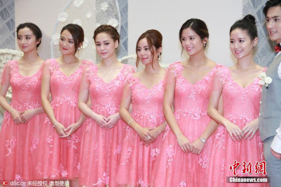 盤點娛樂圈最美伴娘團(tuán)（組圖）