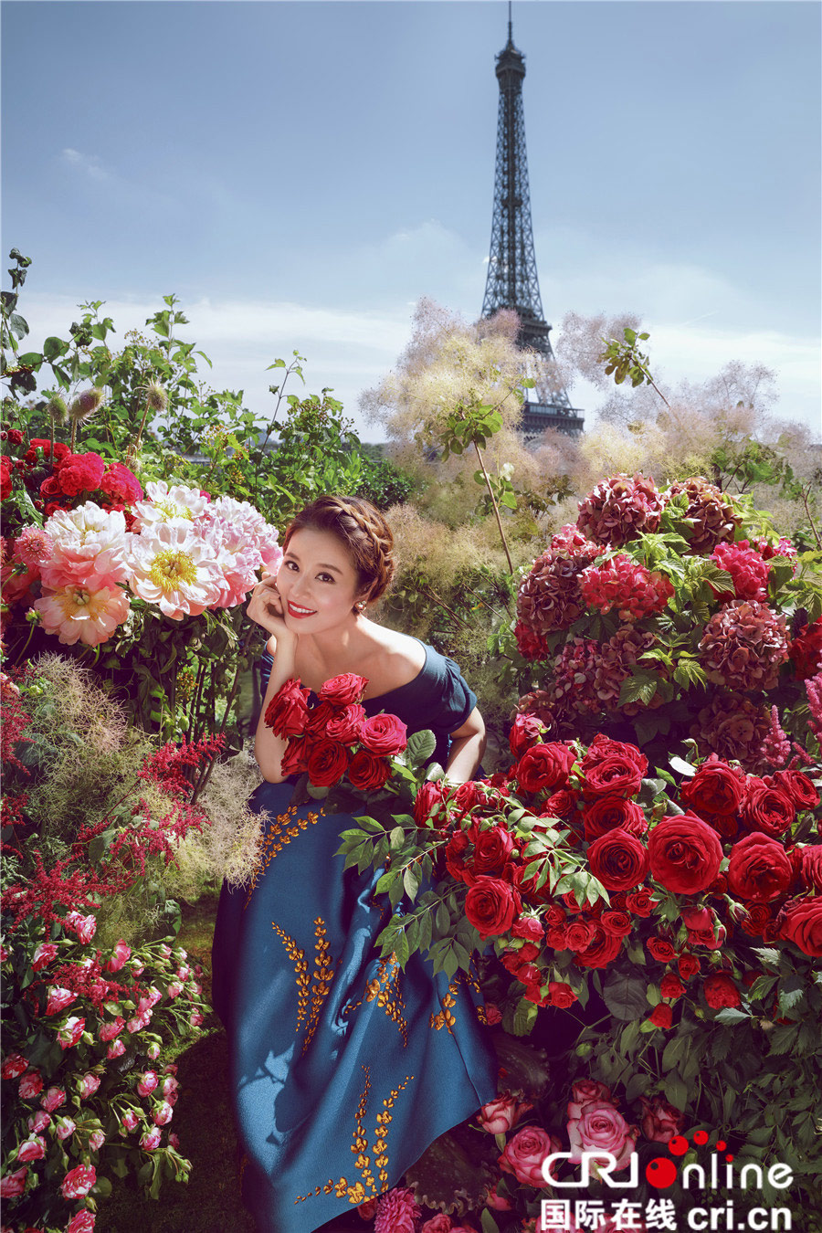 林心如婚前發(fā)唯美寫真 準(zhǔn)新娘宛若花仙子（組圖）