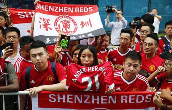 曼徹斯特德比鳥(niǎo)巢爽約 中國(guó)球迷?xún)?nèi)心很崩潰