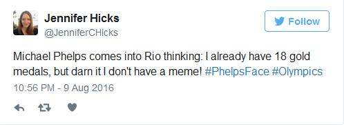 “菲爾普斯臉”爆紅網(wǎng)絡