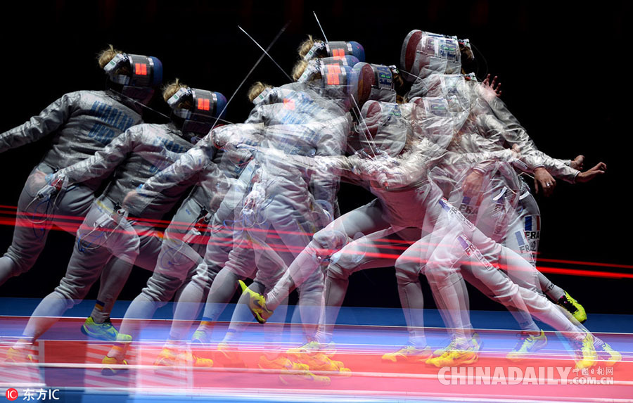 天下武功唯快不破！攝影機(jī)都捕捉不到的奧運(yùn)人體極限瞬間（組圖）