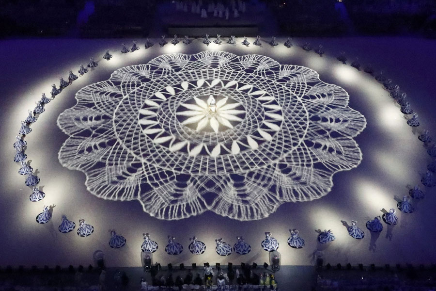 直擊里約奧運(yùn)閉幕式：再見，里約！你好，東京?。ńM圖）